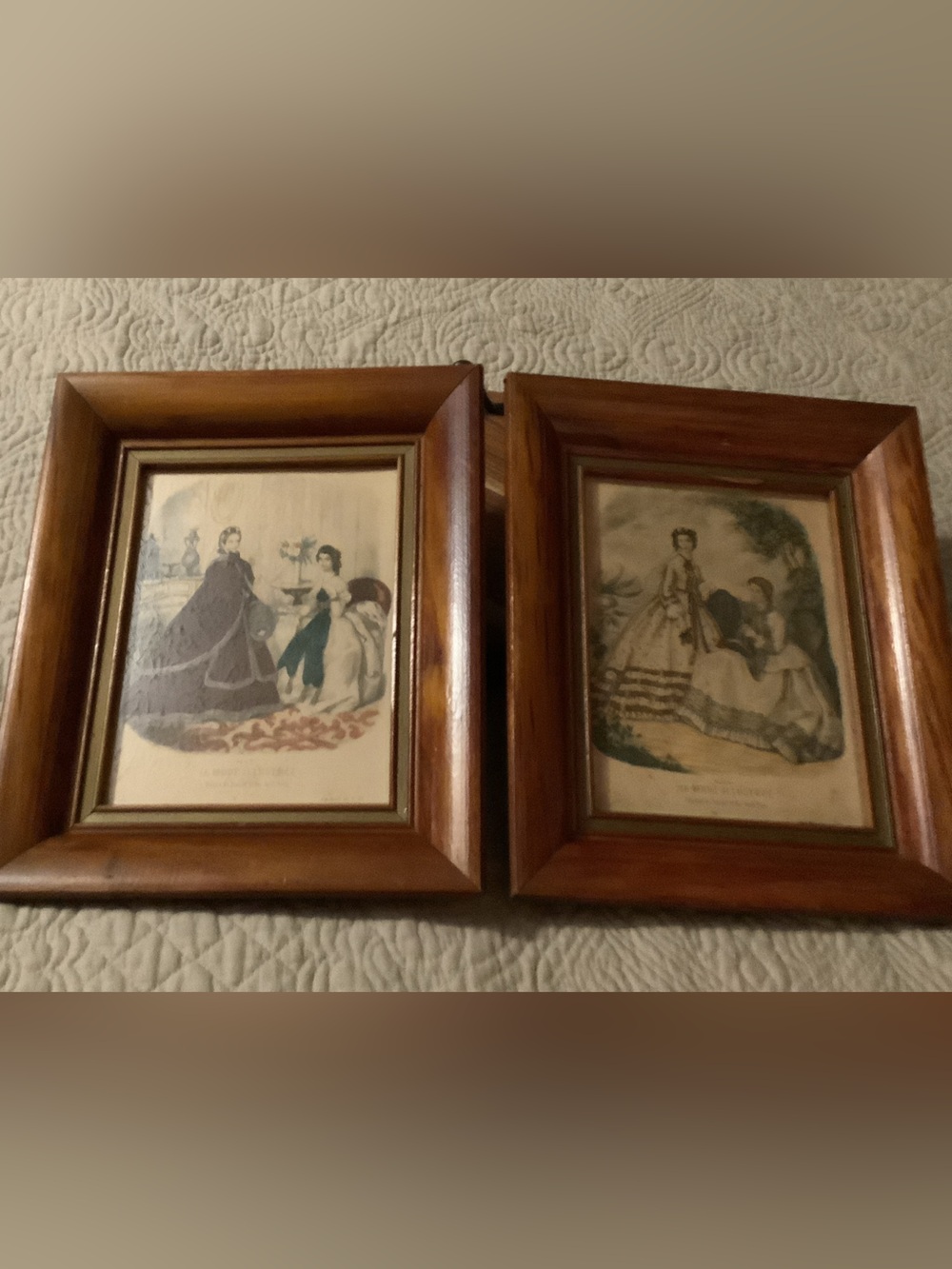 “LA MODE ILLUSTREE” Reprint of 1800’s. Vintage Print Set.